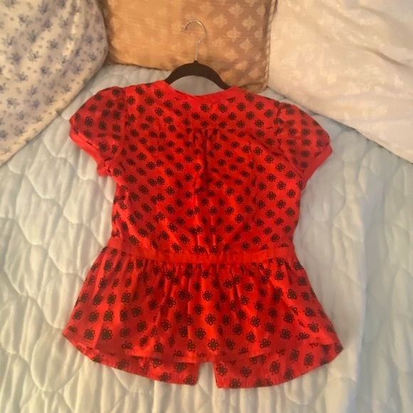 Marc jacobs silky red blouse - Picture 3 of 3